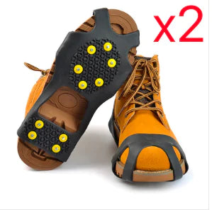 Ice Grippers, Anti-Slip Shoe Covers